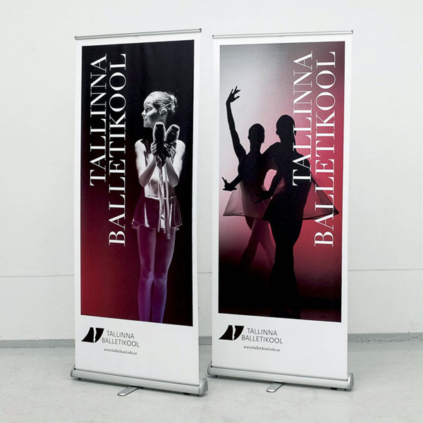 laadukas star rollup - balettikoulun mainos